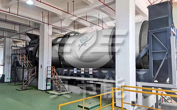 進(jìn)出渣烘干設(shè)備運行現(xiàn)場